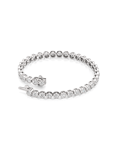 7 ct. tw. Bezel Set Bracelet