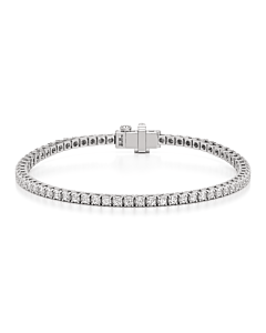 5 ct. tw. Round Lab Grown Diamond Tennis Bracelet in 14k White Gold