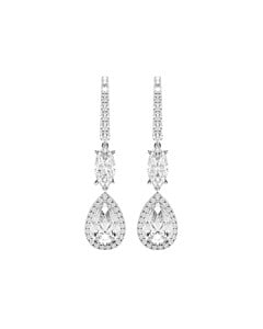 5 ct. tw. Pear Drop Earrings