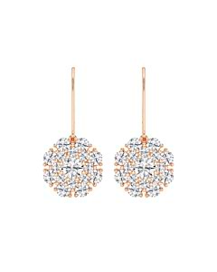 Round Vintage Multidimensional Fashion Earrings