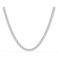 31 1/4 ct.tw. Round Tennis Necklace in 14K White Gold