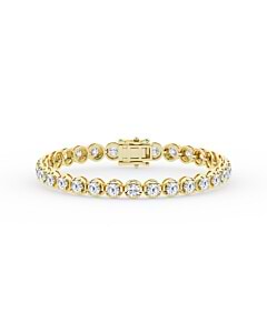 9 3/4 ct. tw. Round Tennis Bracelet in 14kt Yellow Gold