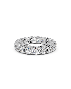 5 ct. tw. Round Eternity Band in size 7 in 14k White Gold