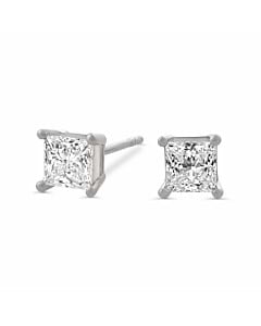 1 1/4 ct. tw. Princess Stud Earrings in 14k White Gold