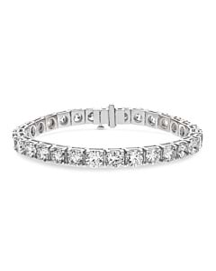 20 ct. tw. Round Tennis Bracelet in 14K White Gold
