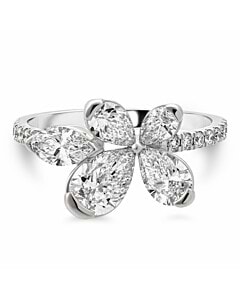 2 ct. tw. Mix stone fashion Ring in 14K White Gold