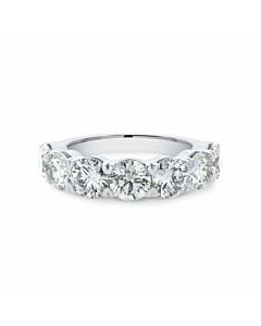 4 ct. tw. Round 7 Stones Band in 14k White Gold