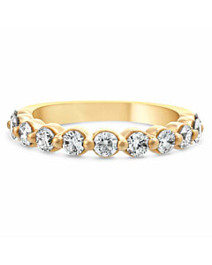 1 ct. tw. Shared Prong Band in 14K Yellow Gold