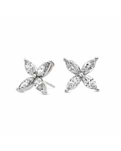 2 1/2 ct. tw. Marquise Fashion Earring in 14k White Gold