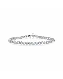 7 ct. tw. Round Tennis Bracelet in 14k White Gold