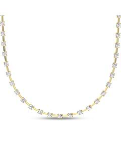 10 ct. tw. Round Dash Station Necklace
