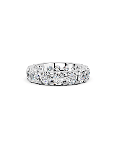 5 ct. tw. Round U Prong Eternity Band in 14k White Gold