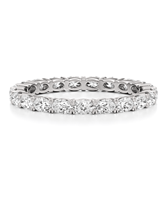 1 - 3 ct. Oval East-West Eternity Band